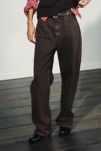 TRF HI-RISE STRAIGHT LEG JEANS