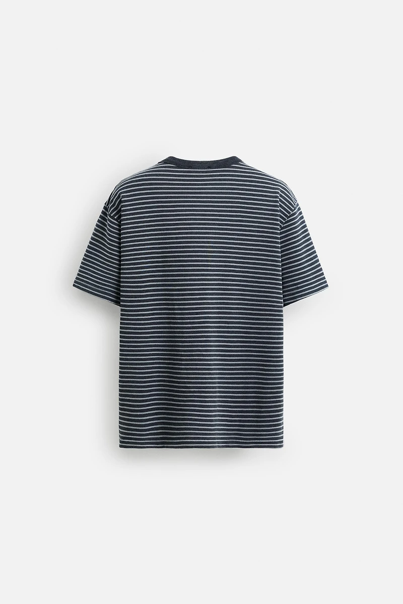 SWEAT JACQUARD RAYÉ