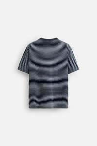 SWEAT JACQUARD RAYÉ