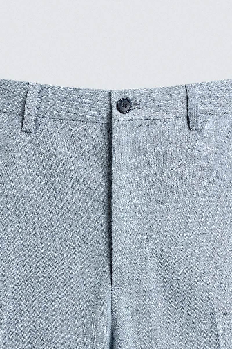PANTALON DE COSTUME COUPE ÉTROITE