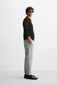 SLIM FIT STRETCH PANTS