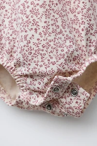 FLORAL BODYSUIT AND LEGGINGS SET