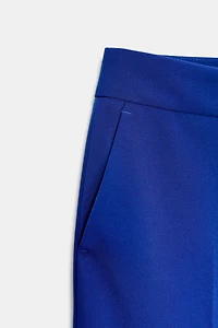 SLIM FIT HIGH-WAISTED PANTS