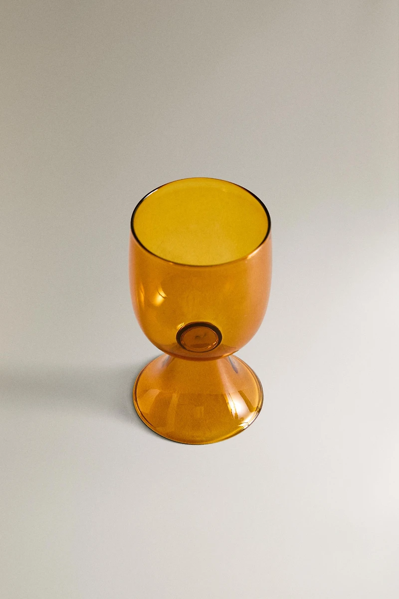 VERRE BAS BOROSILICATE COULEUR X COLLAGERIE