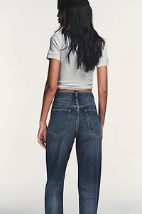 JEAN TRF WIDE LEG TAILLE HAUTE FULL LENGTH