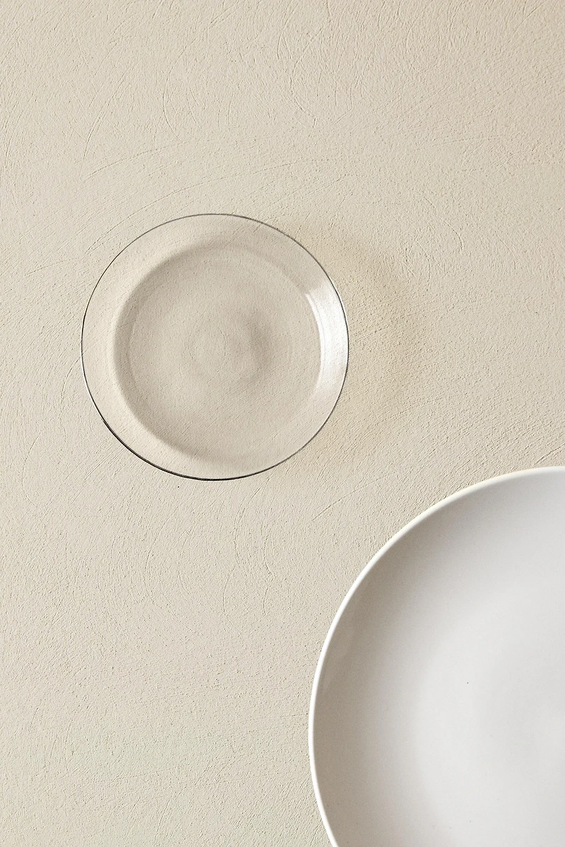 ASSIETTE À PAIN BOROSILICATE BORD