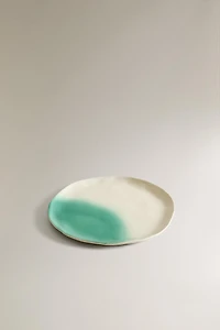 ASSIETTE À DESSERT GRÈS DÉGRADÉ X COLLAGERIE