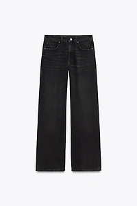 FULL LENGTH TRF MID-RISE WIDE LEG JEANS