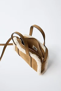 SAC BANDOULIÈRE EN PEAU DE MOUTON