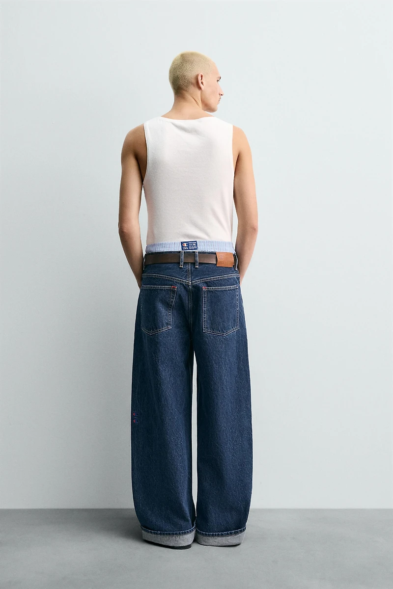 CHAMPION® X ZARA BAGGY FIT JEANS