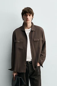 CHEMISE FLUIDE COUPE DÉCONTRACTÉE
