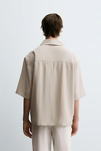 CHEMISE FLUIDE COUPE DÉCONTRACTÉE