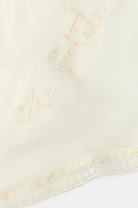 FOULARD BANDANA BRODERIES DENTELLE