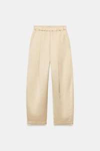 PANTALON BARREL SATINÉ ZW COLLECTION