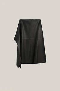 Nappa leather midi skirt - LIMITED EDITION