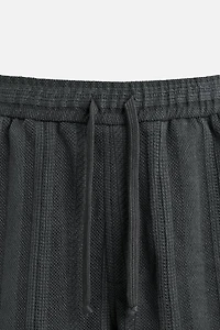 JACQUARD TEXTURED SHORTS
