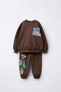 NBA JOGGING SWEATSHIRT AND JOGGER PANTS SET - MULTI TEAMS