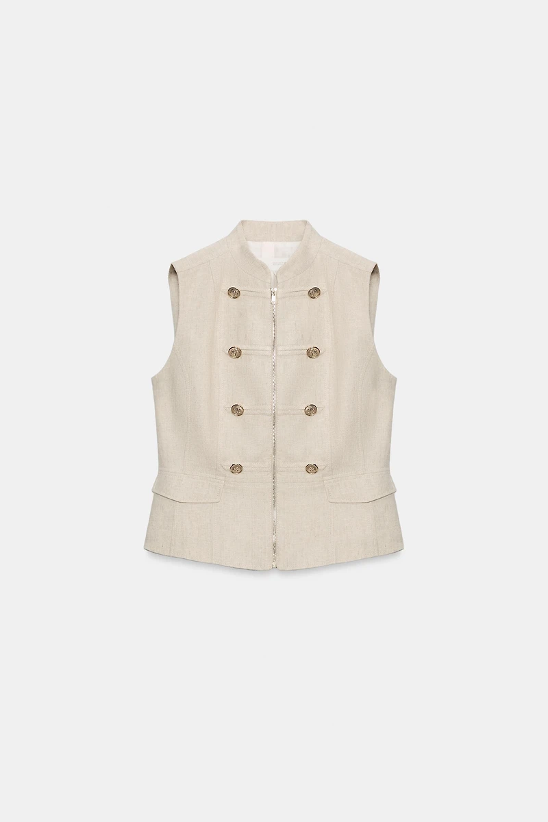 TAILORED FIREMAN CLASP VEST