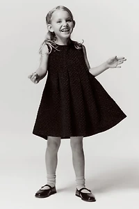 SPARKLY JACQUARD DRESS