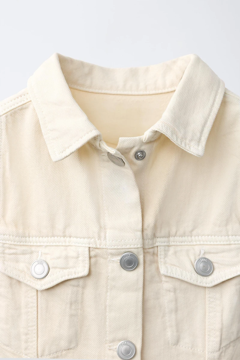 BUTTON-UP DENIM DRESS