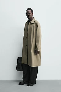 RELAXED FIT TRENCH COAT
