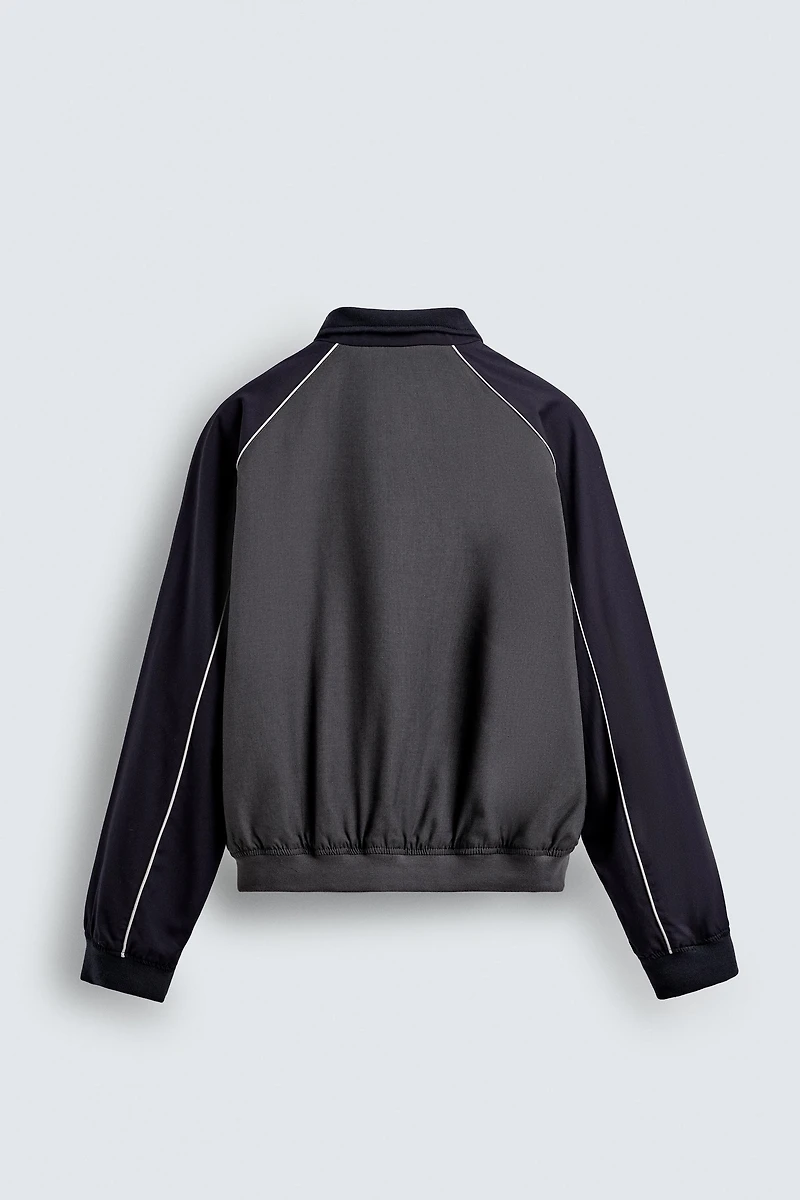COLOR BLOCK CONTRAST JACKET