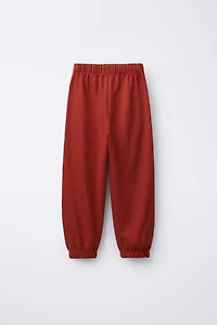 EMBROIDERED SWEATSHIRT AND JOGGER PANTS SET