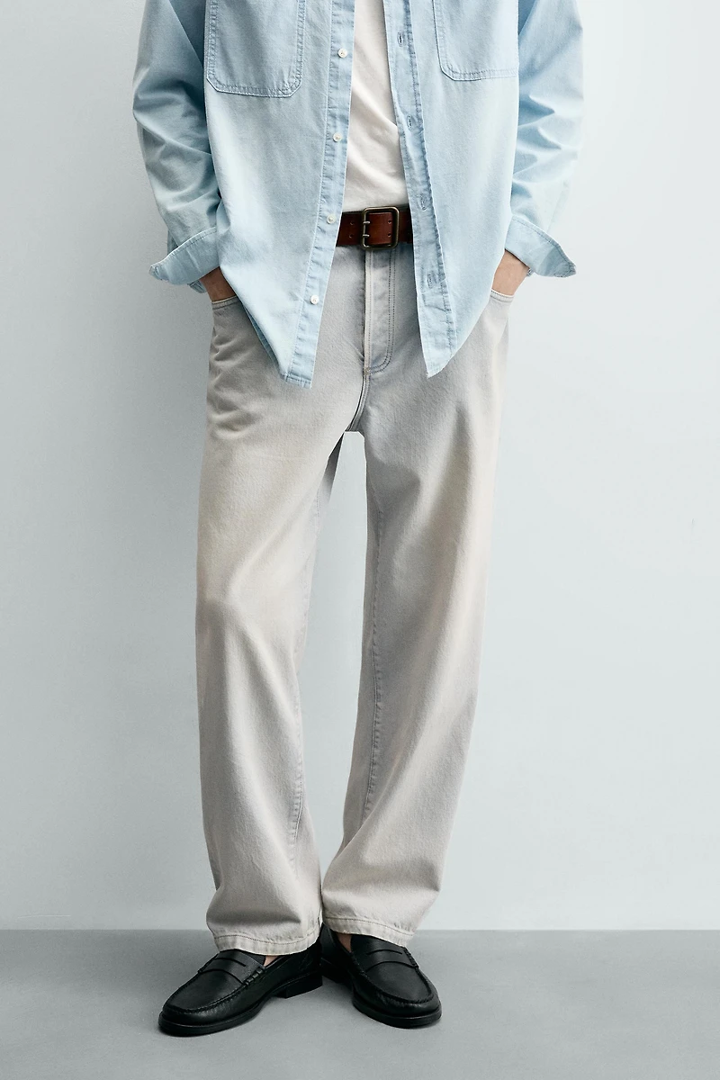 BAGGY CROPPED FIT JEANS