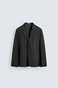 RELAXED FIT FLOWY BLAZER