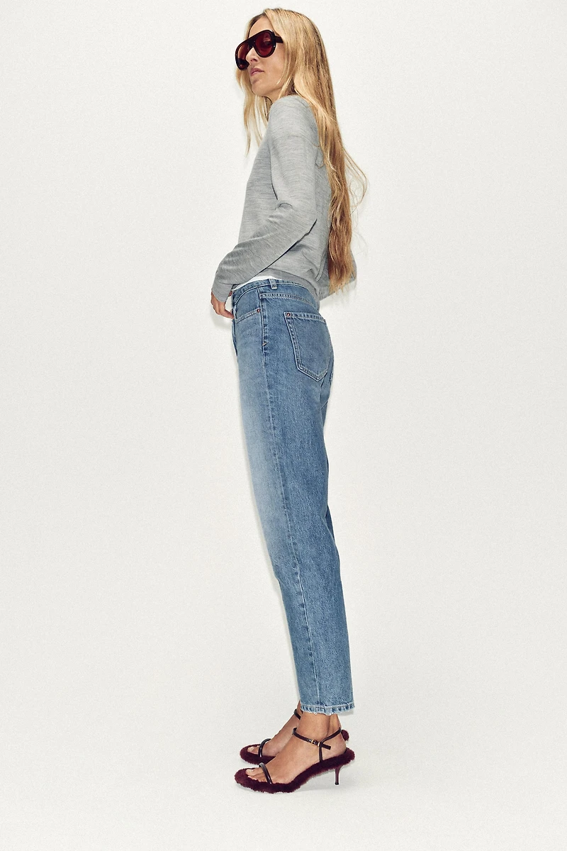 Z.05 HIGH WAIST RIGID MOM FIT JEANS
