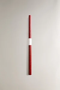 RED GLITTER CHRISTMAS WRAPPING PAPER