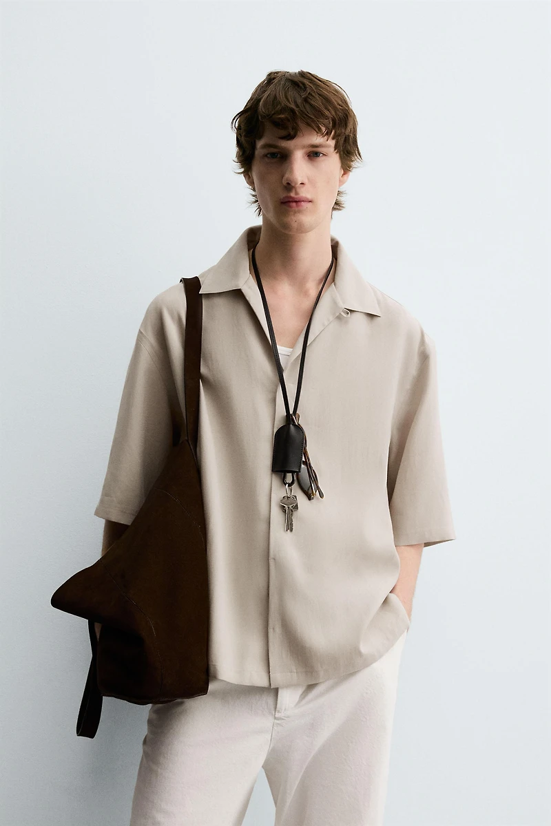 CHEMISE FLUIDE COUPE DÉCONTRACTÉE