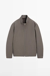 Cool wool blend jacket