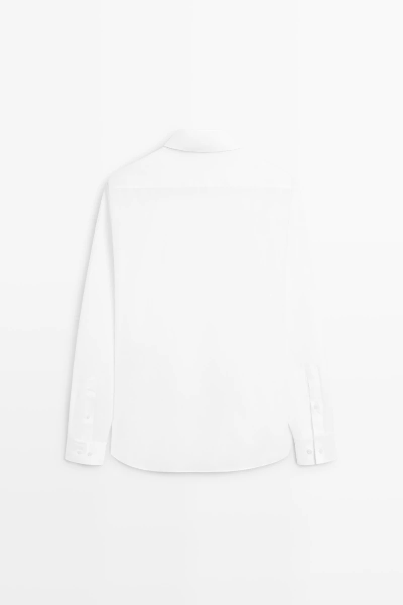 Regular-fit 100% cotton shirt