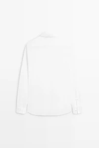 Regular-fit 100% cotton shirt