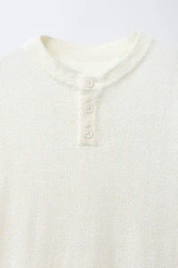 RUSTIC KNIT T-SHIRT