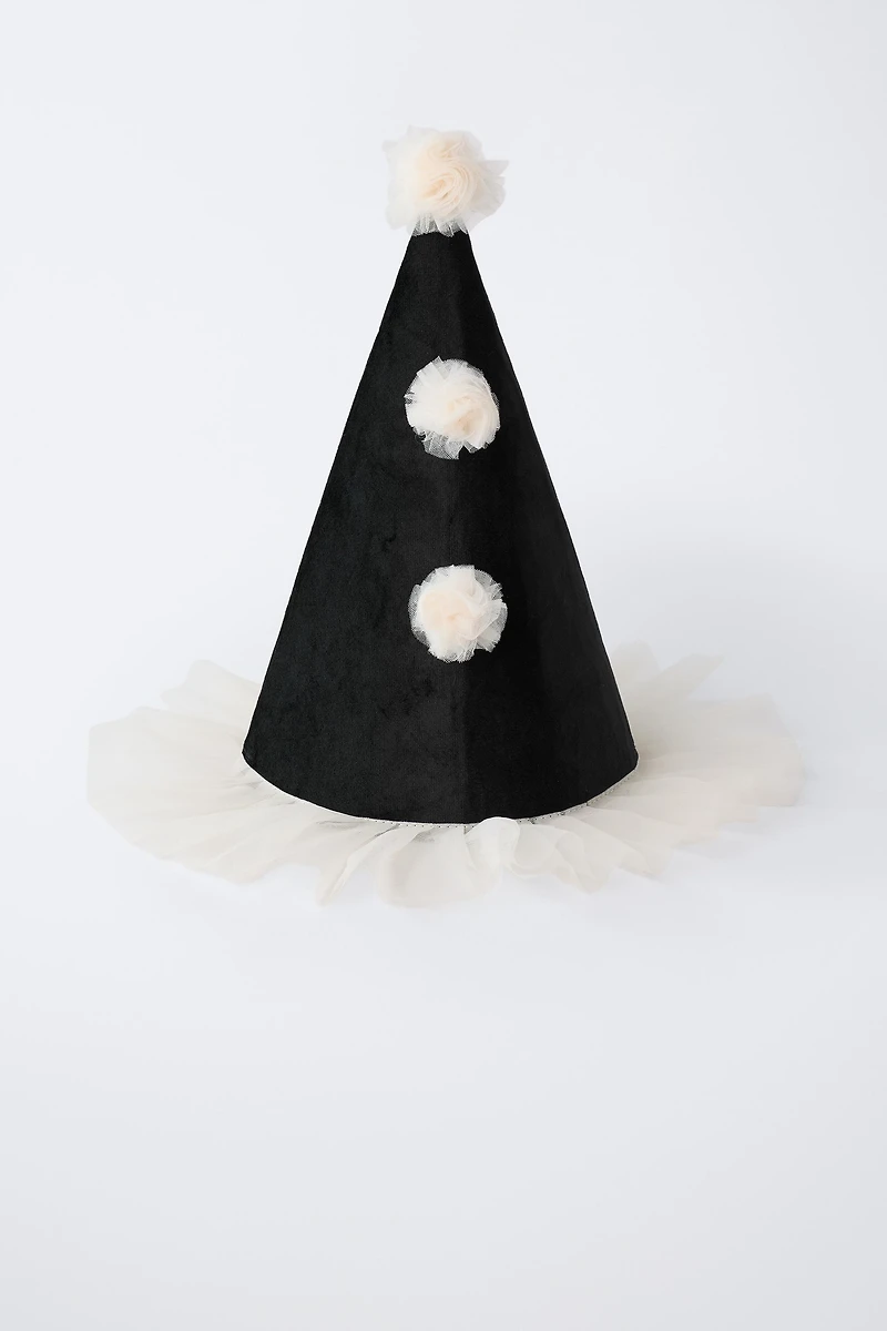 HARLEQUIN CLOWN COSTUME HAT