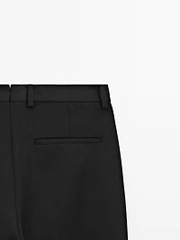 100% cool wool trousers - LIMITED