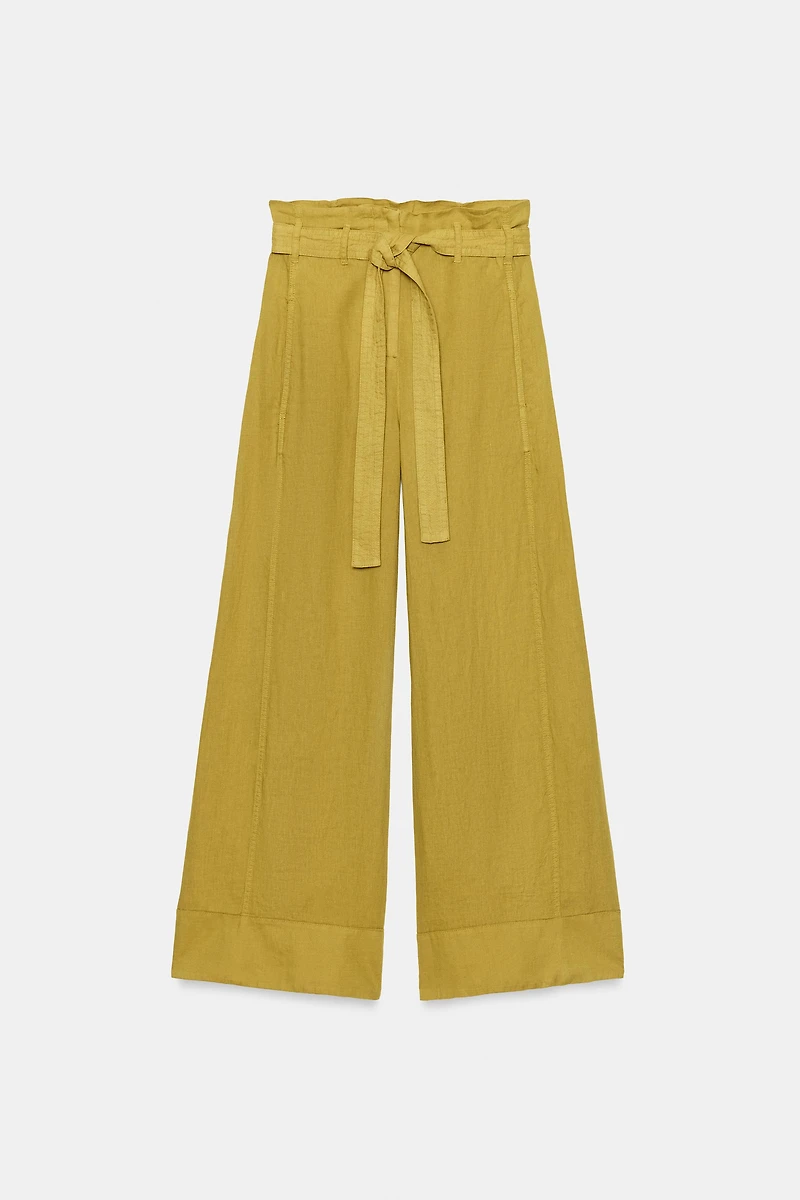 ZW COLLECTION 100% LINEN PANTS