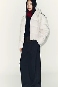 SHORT WATER REPELLENT WINDPROOF HOODIE ANORAK