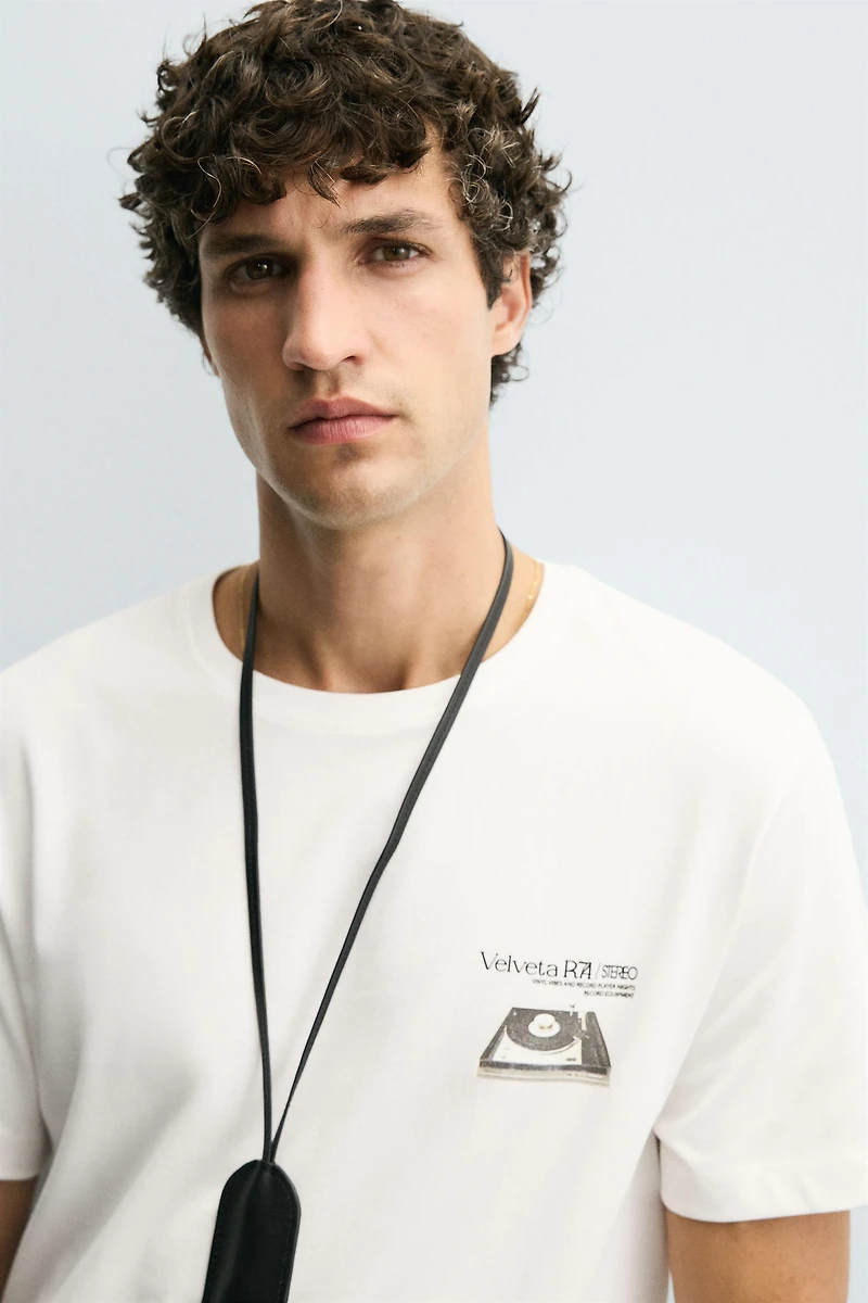 VINYL PRINT T-SHIRT