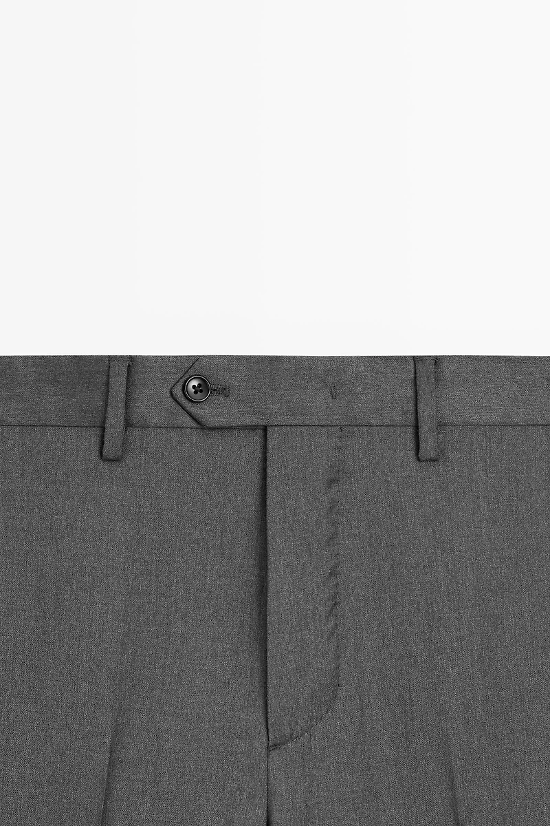 100% Cool Wool Suit Pants