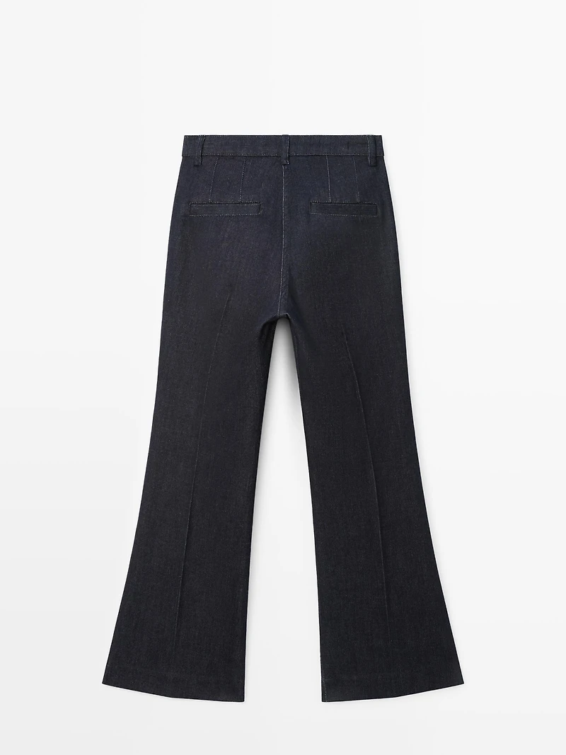 Jean flare mid-rise