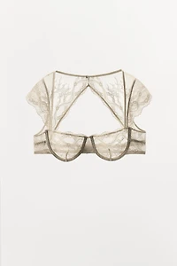 UNDERWIRE LACE BRALETTE