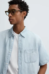 LIGHTWEIGHT DENIM SHIRT
