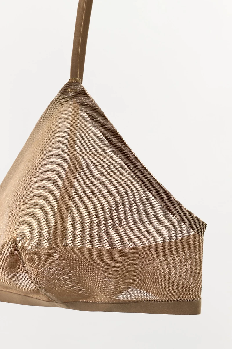 TRIANGLE BRALETTE WITH POLYAMIDE