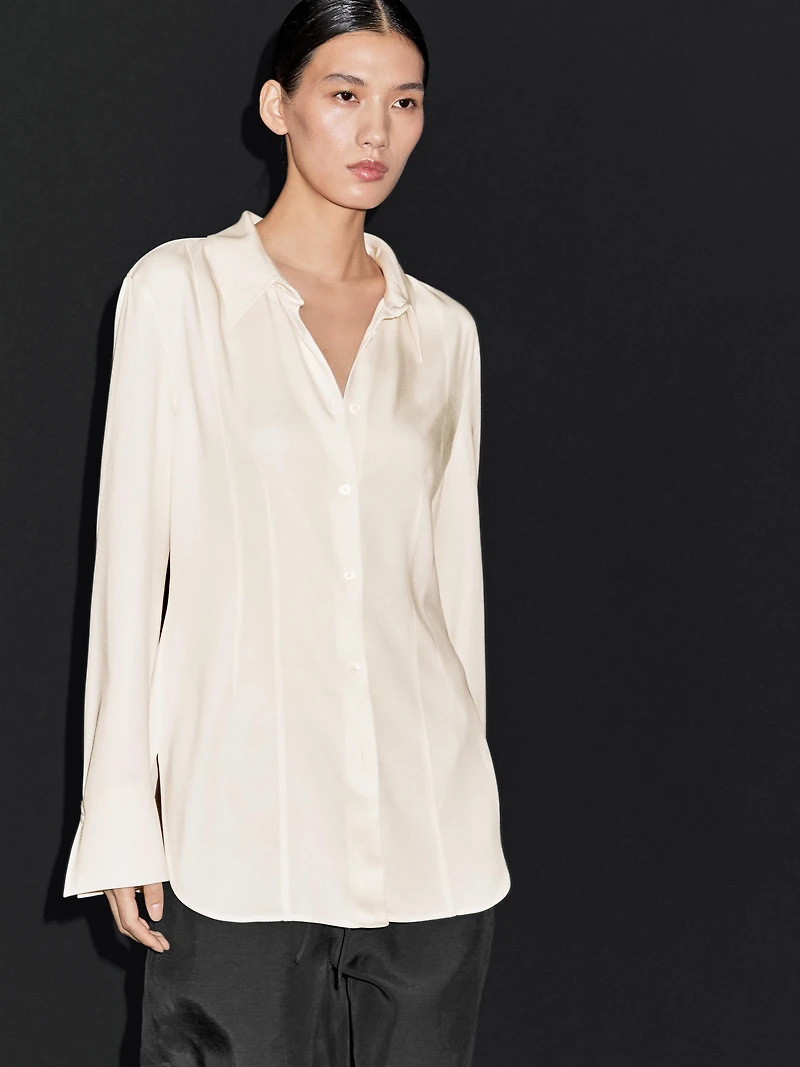 fluid fitted shirt