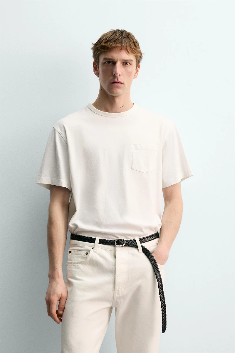 T-SHIRT POCHE AARON LEVINE X ZARA