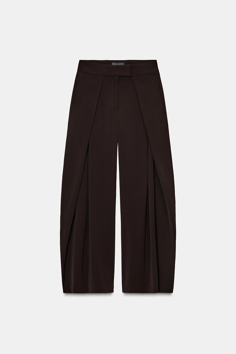 ZW COLLECTION FLOWY PLEATED PANTS