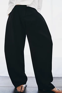 PANTALON LARGE À PINCES ZW COLLECTION